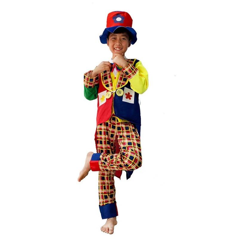 Halloween Children's Clown Costume June 1st Children's Day Stage Performance Costume Masquerade Circus Clown Costume