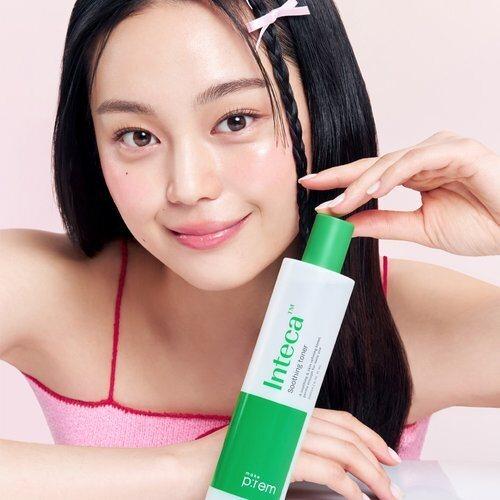 [makeprem]makeprem Inteca Soothing Toner 200ml + Inteca Cream 10ml + 5 Sachets_631342
