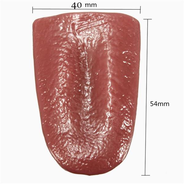 Magic Tricks Joker Prank Toy Realistic Tongue Halloween Toy Tongue Shocker Fun Dress Up Decor Suppli