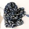 88*180cm Women Scarf Shawl Cotton Linen Feeling Tassel Pashmina Muslim Hijab Wrap Lady Viscose Scarf
