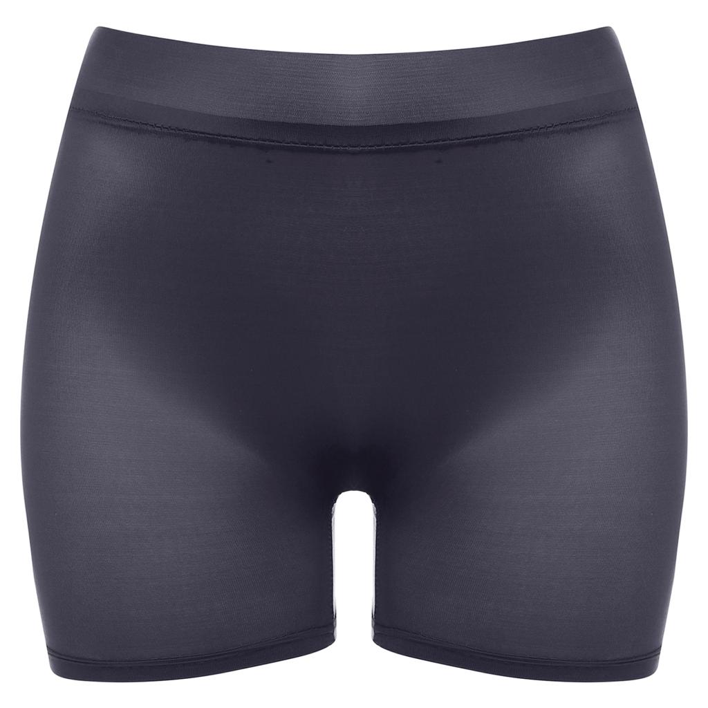 Women's High Elasticity Low Rise Short Pants Underwear Nightwear Mini Shorts See Through Tight Package Shorts