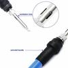 Soldering Iron Kit Set (60W) Adjustable Temperature Electric Soldering Iron Desoldering Pump For Electronics