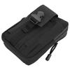 Molle Pouch EDC Belt Waist Bag Outdoor Multipurpose Military Waist Pack with Cell Phone HolderBlack