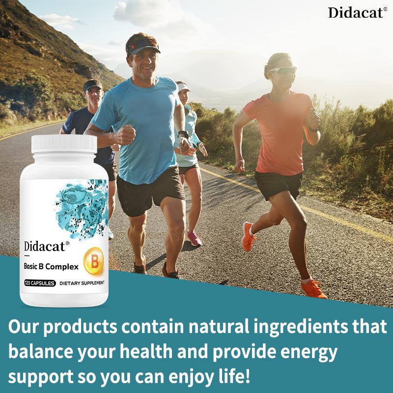 Vitamin B Complex Capsules, To Boost the Immune System, 120 Capsules