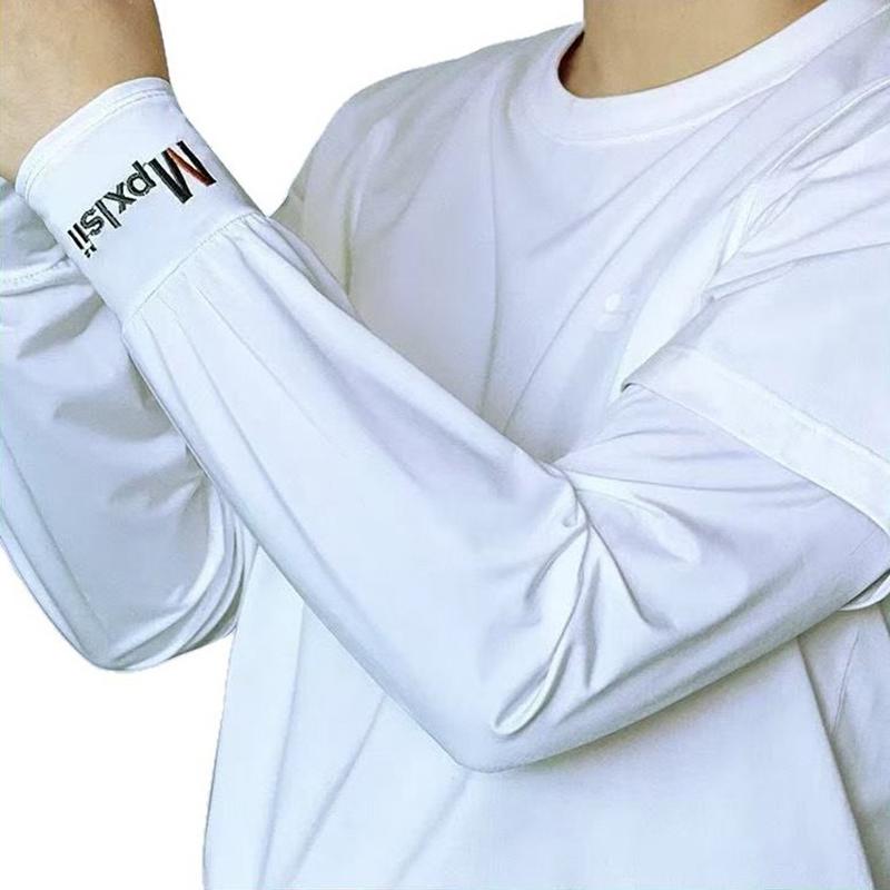 Ice Silk Sun Protection Arm Sleeve UV Resistance Breathable Quick Dry for Running Motorcycling