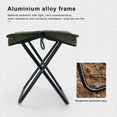 Camping Stool Portable Folding Chair Strong Load-bearing Ultralight Collapsible Foot Stool Beach Hiking