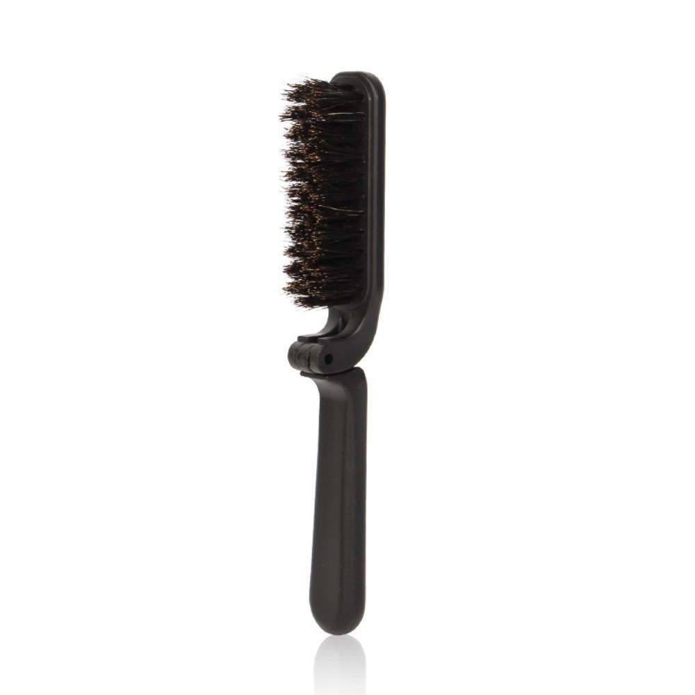 

Portable Styling Tool Foldable Scalp Massage Brushes New Boar Bristle Hair Brush