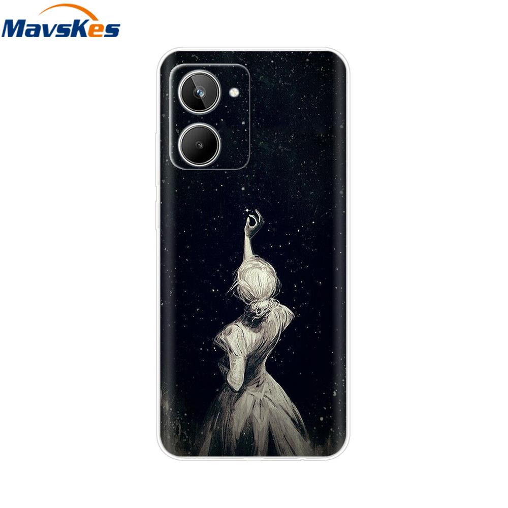 For Realme 10 Case Soft Transparent Back Cover Cases For OPPO Realme 10 4G Realme10 Silicone Bumper Phone Fundas Bags 6.4inch