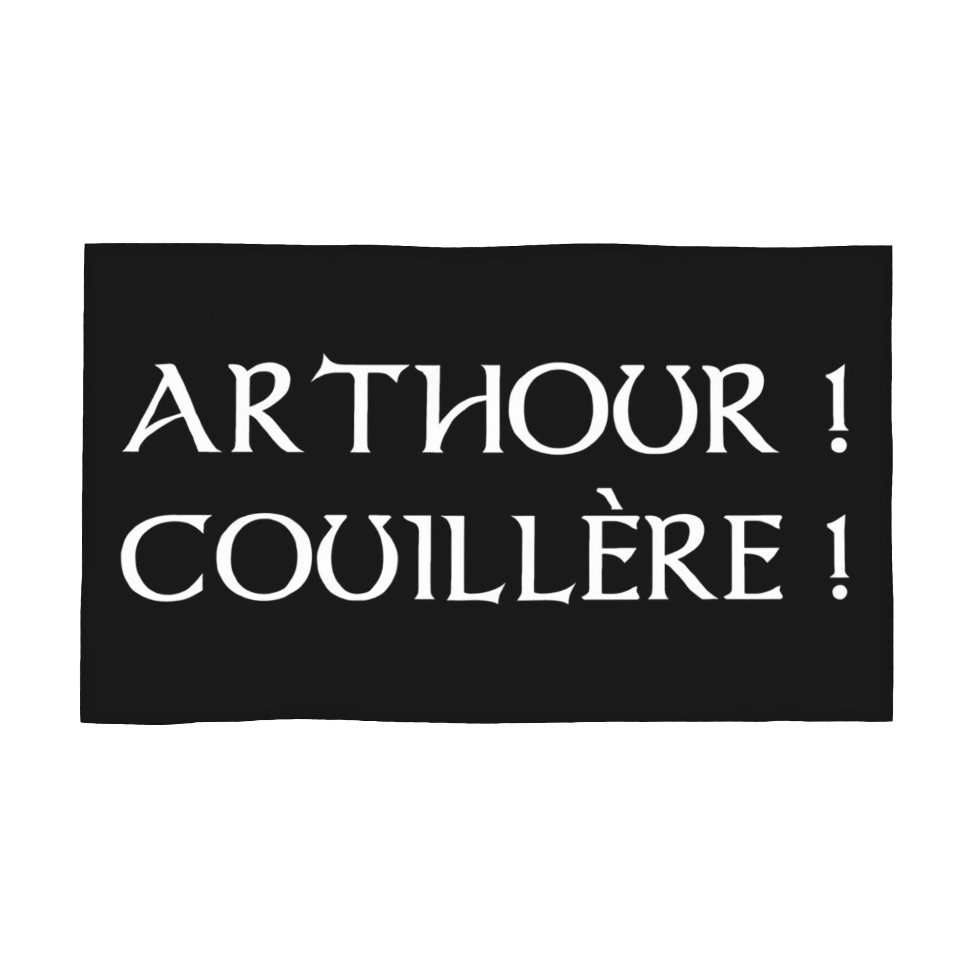 

Kaamelott - Arthour couillette! Soft Face Towel Quick Dry Pool Bath Cotton Towels Absorbent W40*H60(CM)