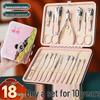 Stainless Steel Manicure & Pedicure Nail Clipper & Knife Set - National Tide Collection