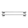 Roof Rack Cross Bars, 100 Kg Capacity, Universal Fit for Raised Roof Rails, 220-1060 Mm Rail Spacing, Lockable Heavy Duty Aluminum Crossbar Racks Rail