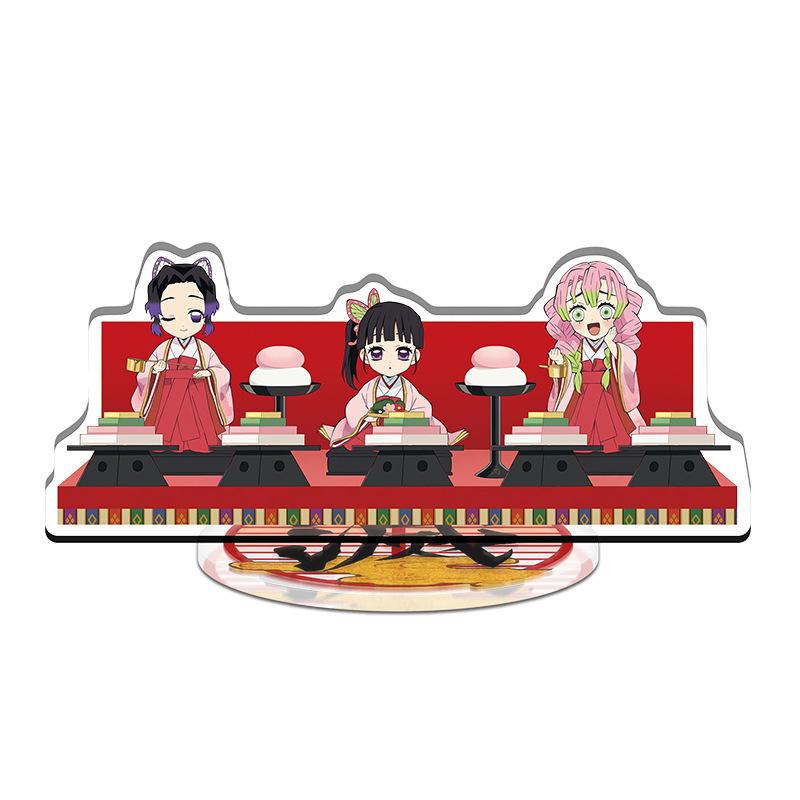 Anime Peripherals Fandom Sword Forging Village Chapter Acrylic Stand Toy Table Decoration Doll Pvc Male and Female