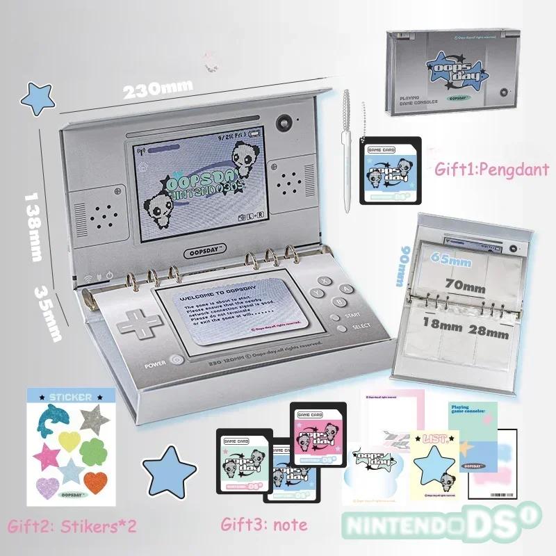 Retro Y2K Style Game Machine Shape Picture Album Kpop Idol Card Binder 3 Inch Card Collection Book for Students Gifts 2025 New