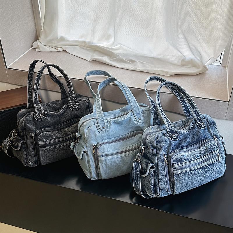 Denim Bag Women's Tote Bag Large Capacity Shoulder Crossbody Bag