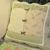 Green Floral Sofa Covers Couch Pastoral Washed Cotton Plaid Fabric Corner Towel Pillow Slip Seat Cushion Recliner Chair Cover