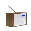 Retroradio Avec Fonction D'alarme, Aspect Bois Dab-46