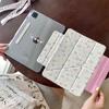 Cartoon Animal Strawberry Cherry Tablet Case IPad 10th 11th Gen Air 8th Pro 12.9 Inch Side-Attach Detachable Cover PC Material
