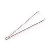 4PCS Silver Drawstring Threader Tool Cord Rope Threader Clip Bodkin Sewing Tool for Elastic  Sewing