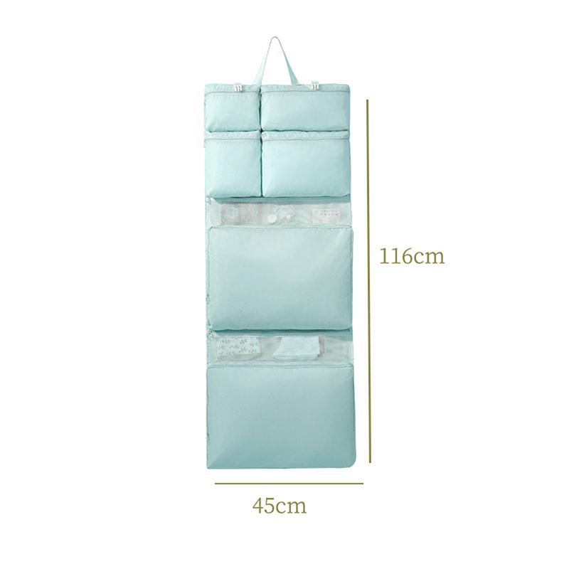 Foldable Organizer Hanging Bag For Travel, Storage Hanging Bags With Pockets - Daily Clothes Sorting Storage, Multi-Compartment