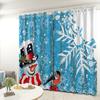Cortinas de Natal Quarto Sala de Estar Varanda Cortinas Blackout Escritório Hotel Cortinas de Isolamento