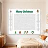 Giant Thanksgiving Word Search Poster 36"x24" Wall Game Giant Thanksgiving Poster For Christmas Word Scavenger Puzzle Decor