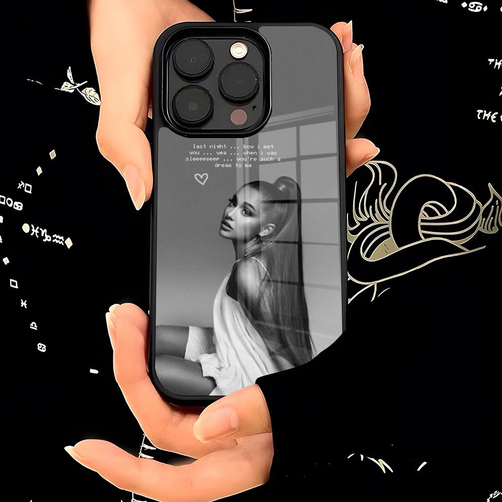 A- Ariana G-Grande Phone Case PC+TPU For IPhone 15 16 17ProMax 13 16 11 12 14 Pro Xs Max Mini Xr X Plus Cover
