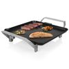 Gril de table électrique Princess Chef Premium - Noir et argenté - Plaque chauffante teppanyaki - 1500 W