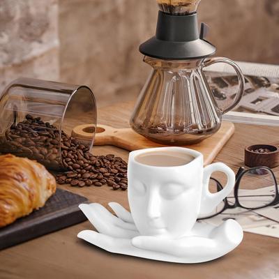 260ml 3D Human Face Mug,Juice Water Cup Ceramic ,Coffee Mug Milk Tea Mugs for Kitchen Cold