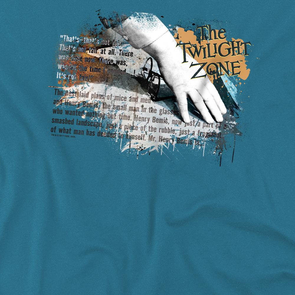 The Twilight Zone Unisex Adult Henry Bemis T-Shirt
