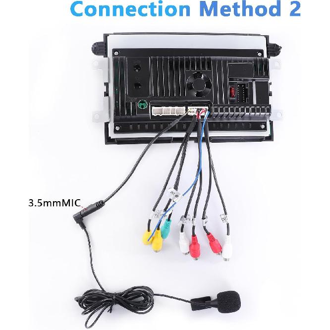 3.5mm External Car Microphone, Universal Hands Free Mic for Car Stereo Radio GPS DVD Head Unit Vehicle Audio Mic
