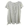 Floral Print Cotton Rayon Gown Vgns211