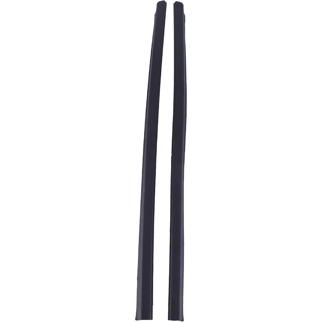 2Pcs Front Left & Right Side Windshield Molding Compatible for RAM 1500 2500 3500 4500 5500 2009-2022 A Pillar Trim Molding Replaces OE# 68297609AB