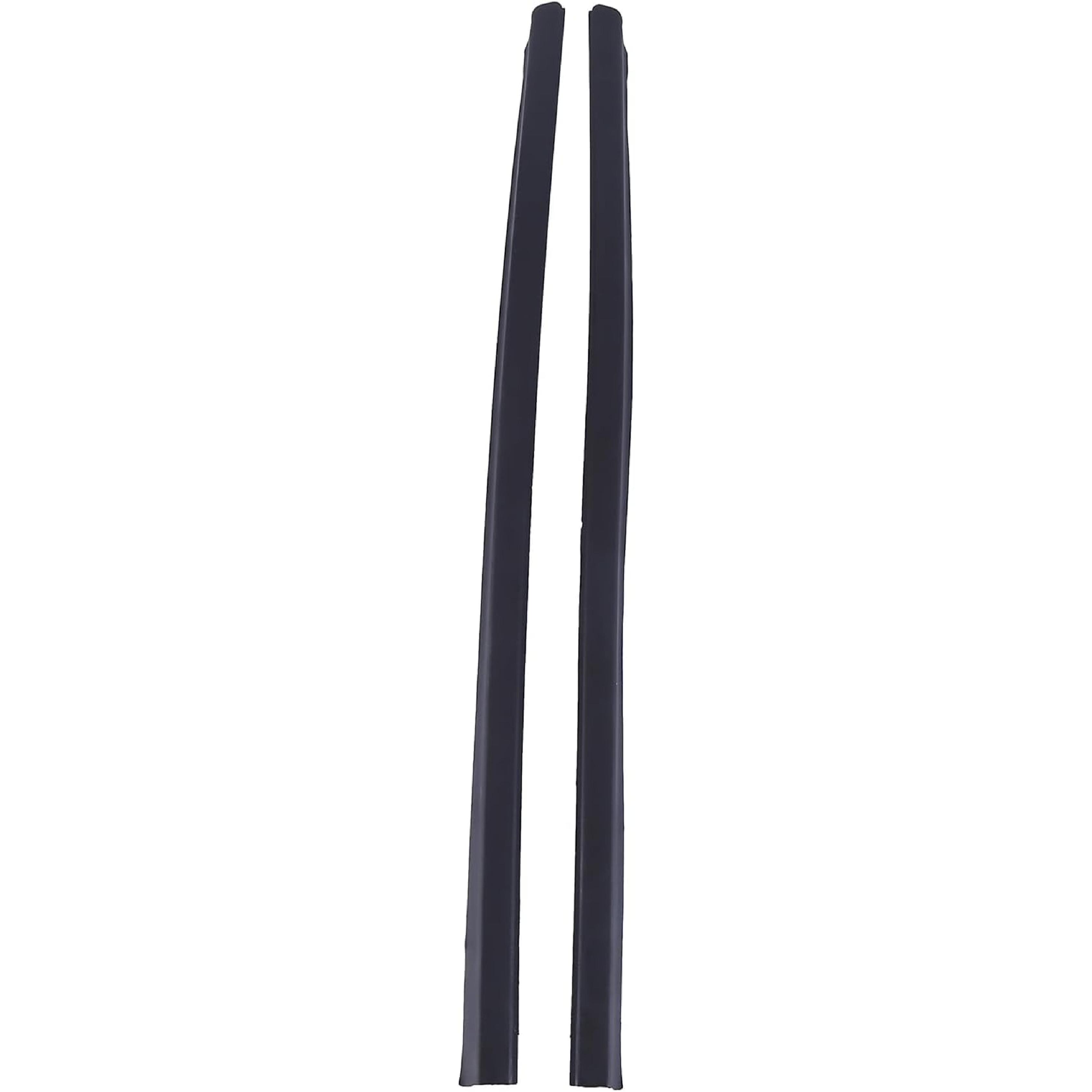 

2PCS Front Left & Right Side Windshield Molding A Pillar Trim Molding Kit Compatible with RAM 2009-2022 1500 2500 3500 4500 68297609AB 68297608AB