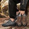 New All-season Men Low Top Casual Sneakers, Thick Sole Anti-Slip Wear-Resistant Breathable Mesh Hiking & Mountaineering Shoes