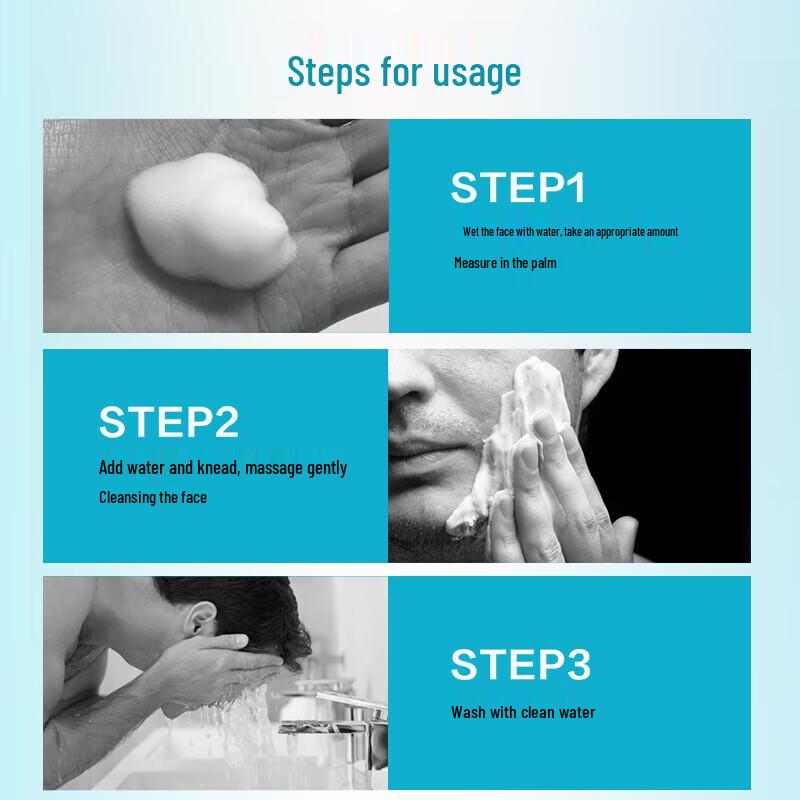 Mentholatum Men's Facial Cleansing Foam Dual Pack