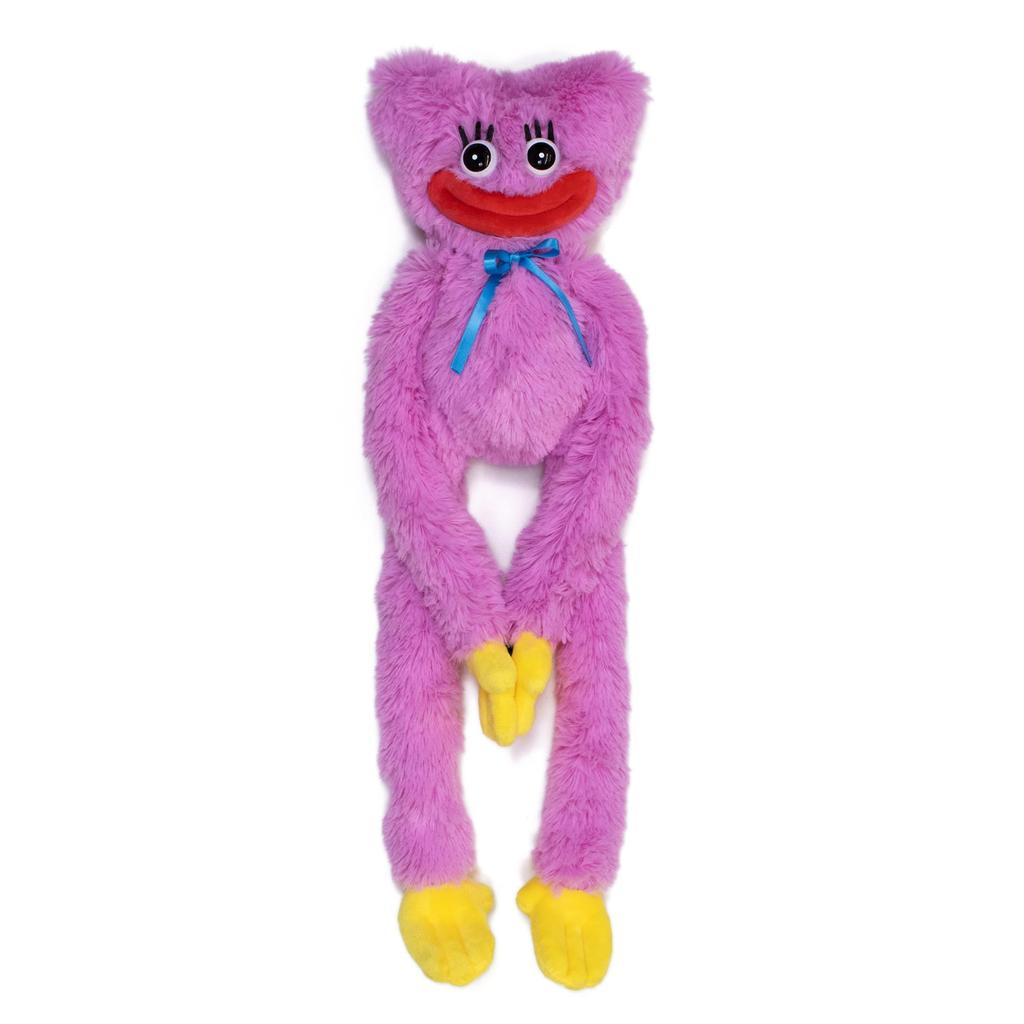 Poppy Playtime Huggie Woggy Plush Toy - Collectible Toy for All Ages (19-inch Smiling Kissy Miss)