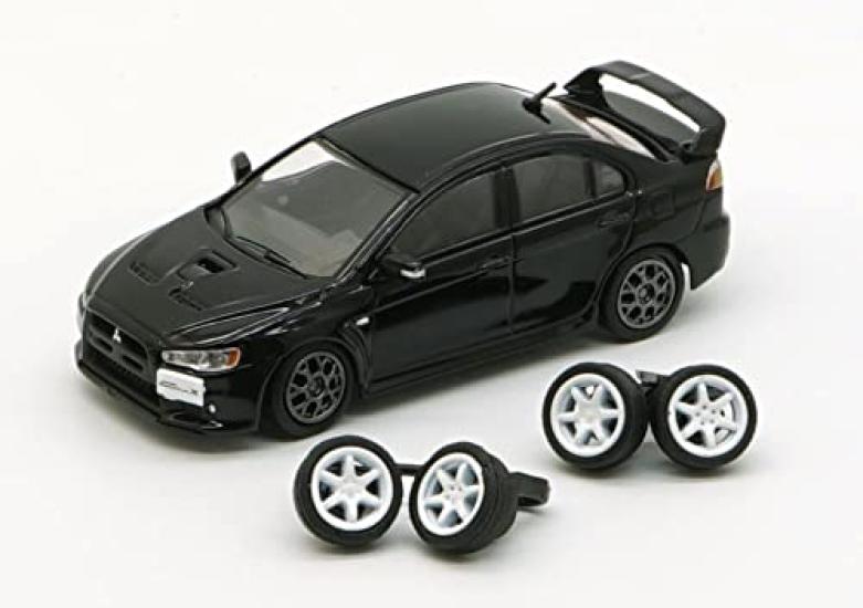 

BM CREATIONS Mitsubishi Lancer Evolution X Черный RHD 64B0118 Черный Японская Скульптурная Модель 1/64 чёрный