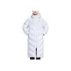 Nike Solid Color Warm Hooded Windproof Down Jacket Women Outerwear White HF7894-100