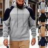 Men's Loose Fit Hoodie with Pattern for Outdoor Casual Wear and Commuting