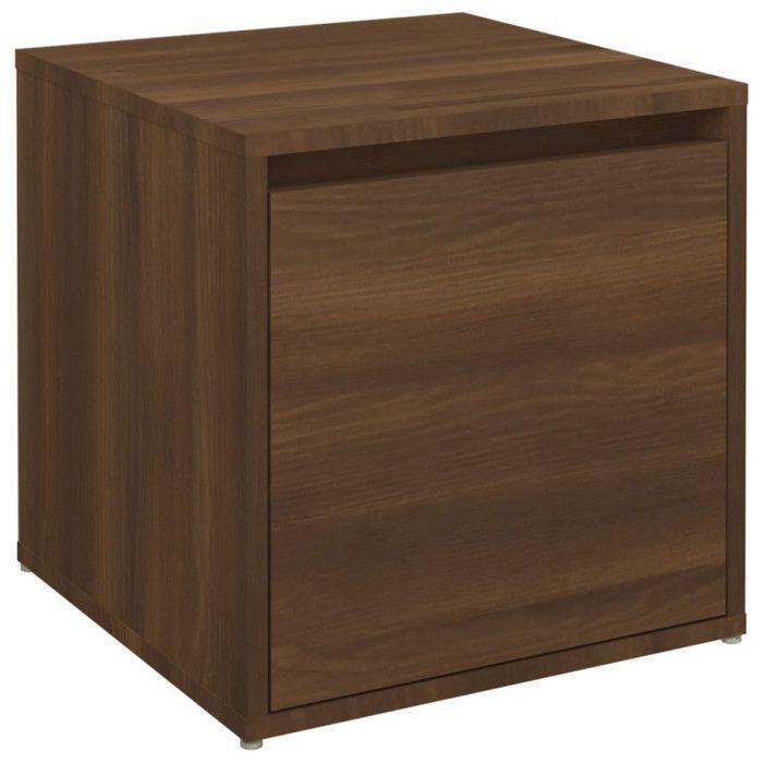 VidaXL Drawer Box Brown Oak 40.5x40x40 Cm Engineered Wood 820519