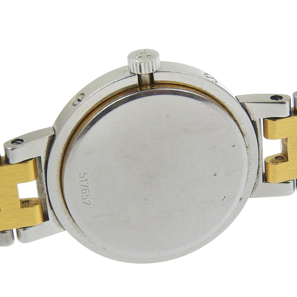 HERMES Clipper Watches WhiteDial Stainless Steel Quartz Analog display Women Used