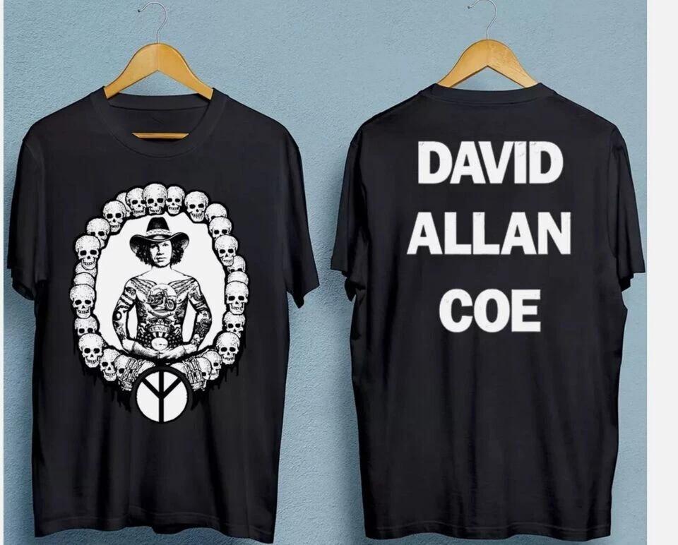 David Allan Coe 2 sides black T-shirt, David Allan Shirt For Fans N5668 S