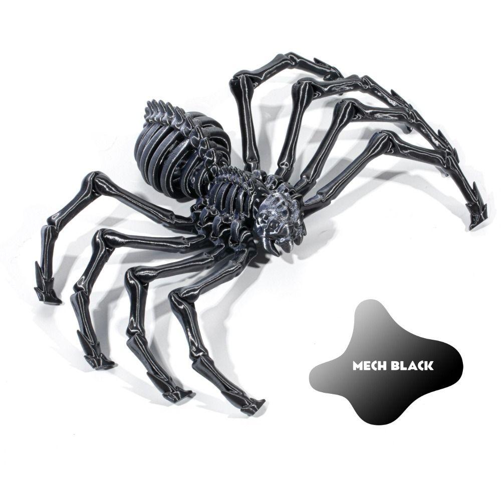 

Movable 3D Joint Movable Spider Plastic Children s Toy Creative Home Decor 24cm чёрный