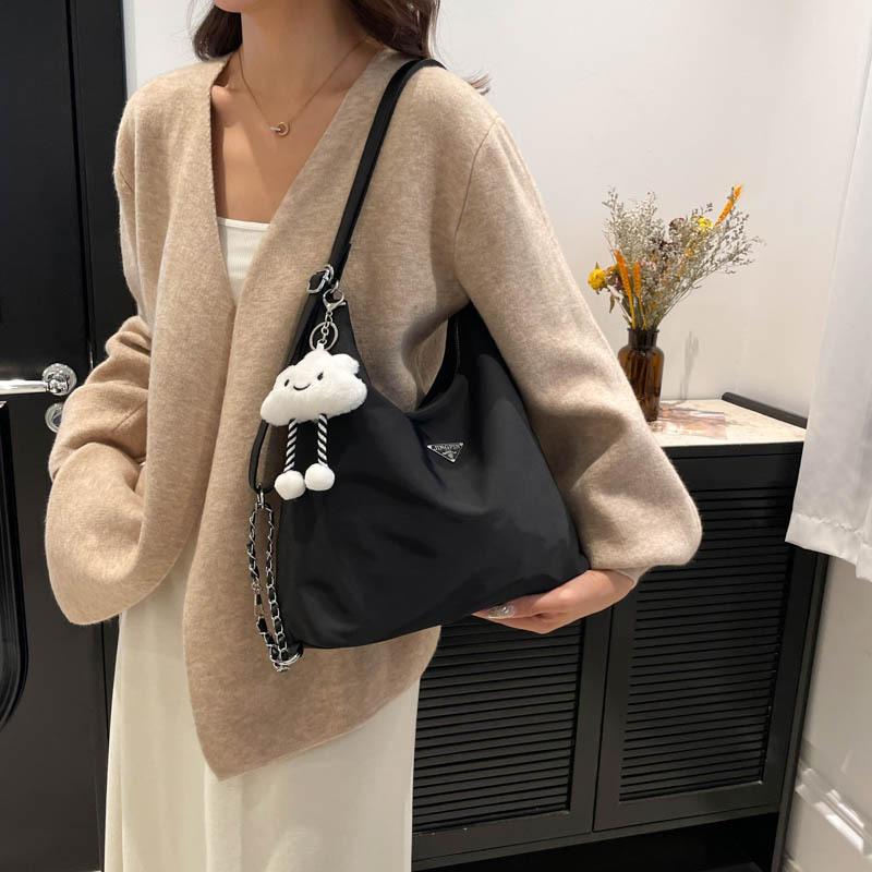 Tote bag women's 2025 new large-capacity commuter backpack multi-purpose casual shoulder bag outdoor sports bag