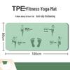 OEING Thick Non-Slip Home Yoga Mat