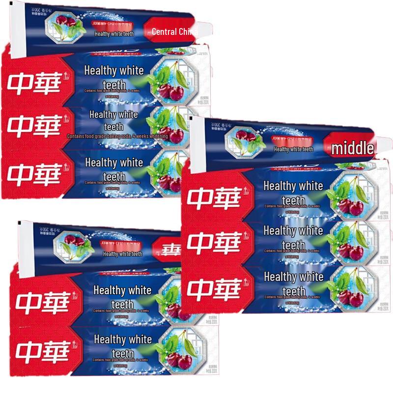 Zhonghua Baking Soda Whitening Toothpaste with Dynamic Fruit Flavor