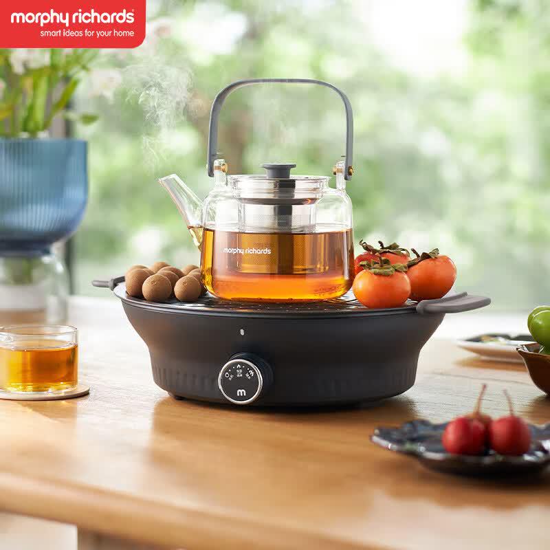 Morphy Richards 0.65L All-Glass Electric Ceramic Healthy Tea Maker CN plug (adapter included)