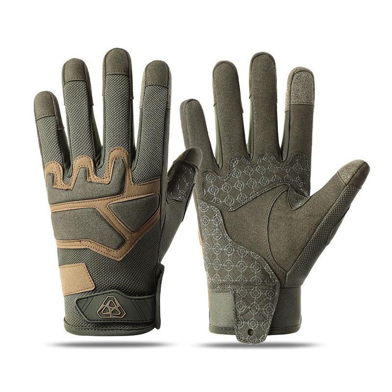 

Tactical gloves men s and women s breathable protective fitness gloves motorcycle non-slip outdoor sports field riding gloves L