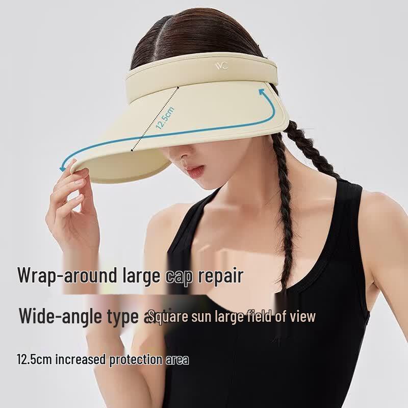 VVC Wide-Brim Sun Visor Hat