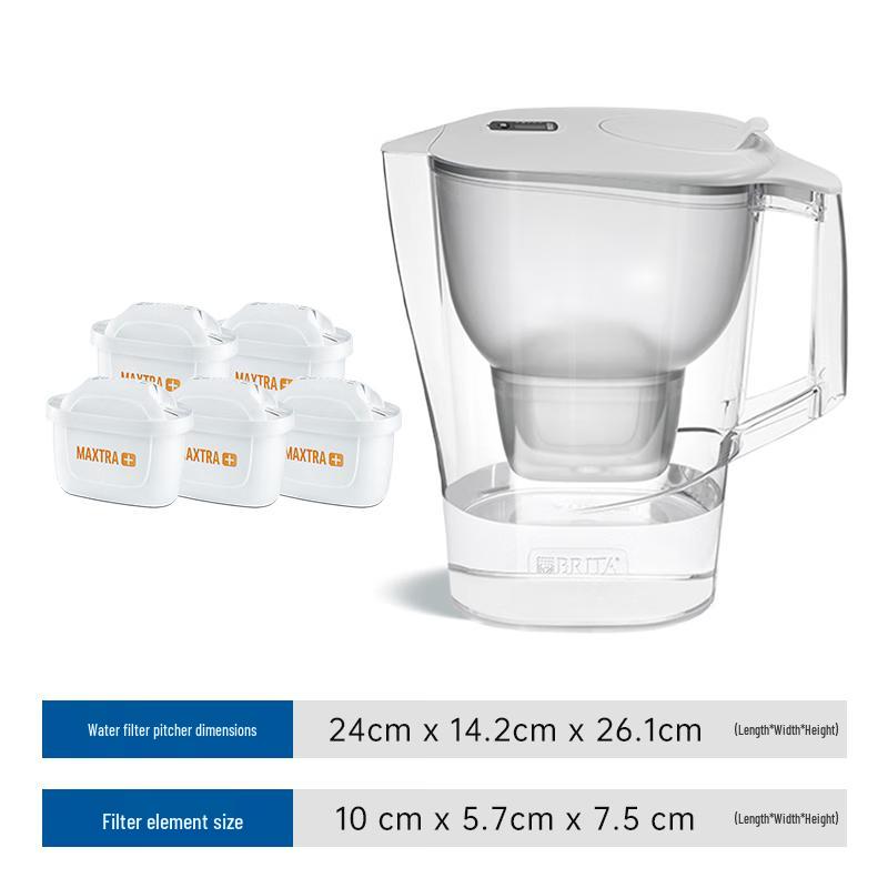 BRITA Kalea XL Water Filter Pitcher CN Plug (adapter Included)